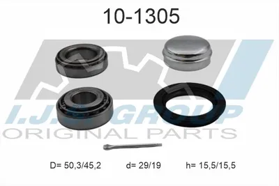 Kit de roulements de roue Audi 80 B4 Saloon · Audi 80 B4 Avant · Audi 100 C2 Saloon