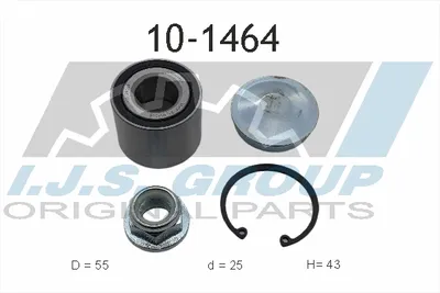 Kit de roulements de roue Renault MODUS / GRAND MODUS · Renault CLIO III Grandtour · Renault LOGAN I