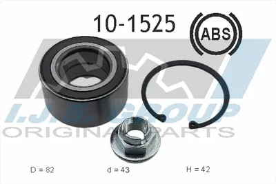 Kit de roulements de roue Ford C-MAX II · Ford GRAND C-MAX · Ford FOCUS III