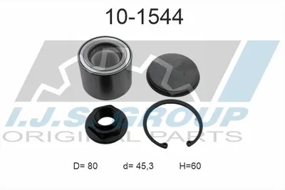 Kit de roulements de roue Nissan NV400 Van · Nissan NV400 Bus · Nissan NV400 Platform/Chassis