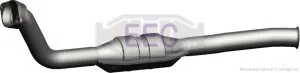Catalyseur Fiat ULYSSE · Peugeot 806 · Citroën EVASION MPV