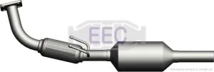 Catalyseur Vw CADDY II Box Body/MPV · Seat INCA · Seat CORDOBA Vario