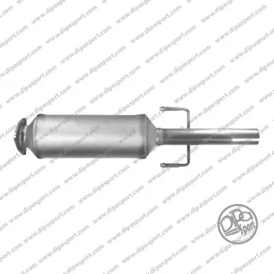 Filtre à particules / à suie, échappement Fiat IDEA · Lancia YPSILON · Lancia MUSA