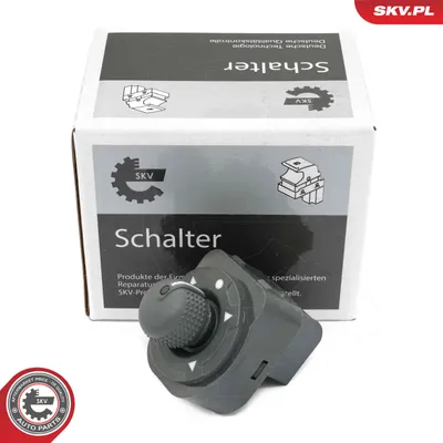 Interrupteur, réglage des rétroviseurs extérieurs Citroën NEMO Box Body/MPV · Citroën NEMO MPV · Fiat FIORINO Box Body/MPV