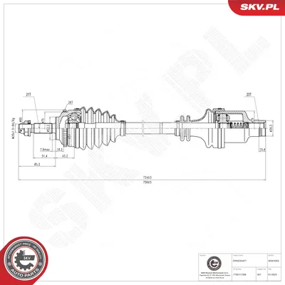 Arbre de transmission Renault KANGOO · Renault CLIO II · Renault KANGOO Express