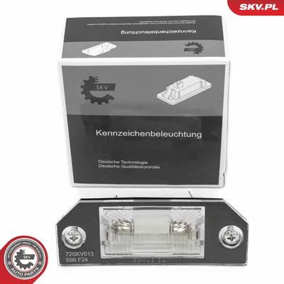 Feu éclaireur de plaque Ford FOCUS C-MAX · Ford FOCUS II · Ford FOCUS II Turnier