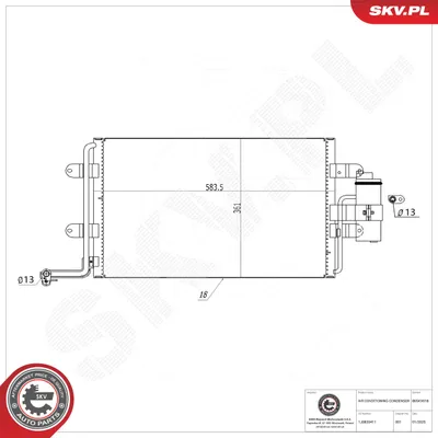 Condenseur, climatisation Audi A3 · Audi TT · Audi TT Roadster