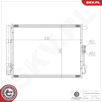 Condenseur, climatisation Hyundai i30 · Hyundai i30 Estate · Hyundai i30 Coupe