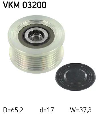 Poulie roue libre, alternateur Alfa Romeo 145 · Alfa Romeo 146 · Alfa Romeo 156