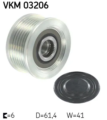 Poulie roue libre, alternateur Alfa Romeo 145 · Alfa Romeo 146 · Alfa Romeo GTV
