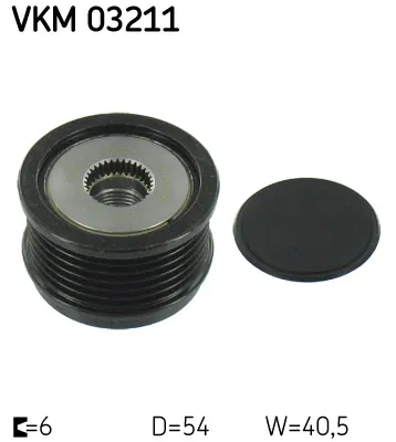 Poulie roue libre, alternateur Alfa Romeo GIULIETTA · Alfa Romeo GIULIETTA Hatchback Van · Chrysler DELTA