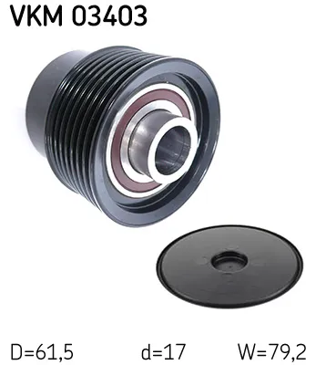 Poulie roue libre, alternateur Ford TRANSIT Bus · Ford TRANSIT Van · Ford TRANSIT Platform/Chassis
