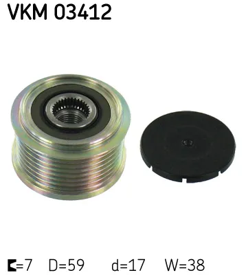Poulie roue libre, alternateur Ford TRANSIT Bus · Ford TRANSIT Van · Ford TRANSIT Platform/Chassis