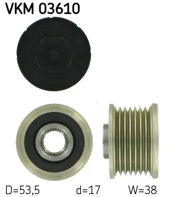 Poulie roue libre, alternateur Fiat TALENTO Bus · Fiat TALENTO Platform/Chassis · Mercedes-Benz VITO Van