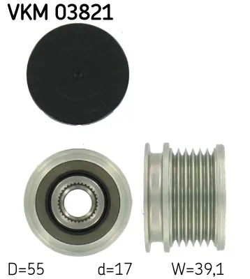 Poulie roue libre, alternateur Mercedes-Benz C-CLASS · Mercedes-Benz SPRINTER 2-t Platform/Chassis · Mercedes-Benz E-CLASS