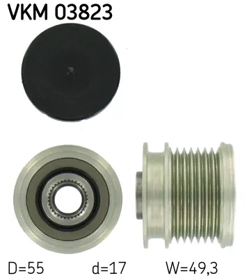Poulie roue libre, alternateur Chrysler 300C · Chrysler 300C Touring · Mercedes-Benz G-CLASS