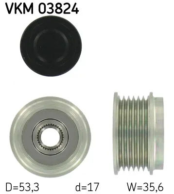 Poulie roue libre, alternateur Mercedes-Benz VITO Bus · Mercedes-Benz VITO Van · Mercedes-Benz V-CLASS