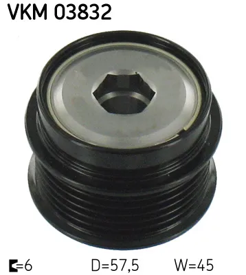 Poulie roue libre, alternateur Dodge NITRO · Jeep CHEROKEE · Jeep WRANGLER III
