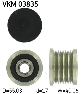 Poulie roue libre, alternateur Mercedes-Benz E-CLASS · Mercedes-Benz M-CLASS · Mercedes-Benz S-CLASS