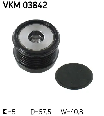 Poulie roue libre, alternateur Mercedes-Benz C-CLASS · Mercedes-Benz C-CLASS T-Model · Mercedes-Benz GLK-CLASS