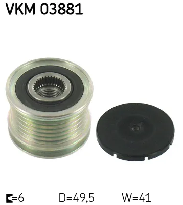 Poulie roue libre, alternateur Citroën C4 Coupe · Citroën C4 I · Citroën C4 PICASSO I MPV