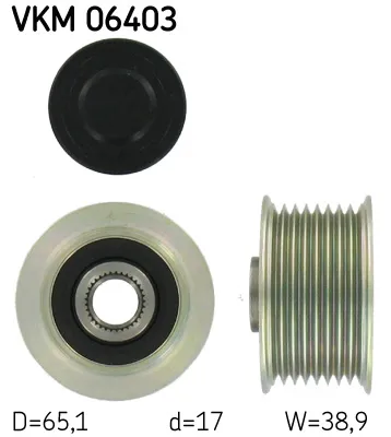 Poulie roue libre, alternateur Mazda MPV II · Mazda 6 Saloon · Mazda 6 Hatchback