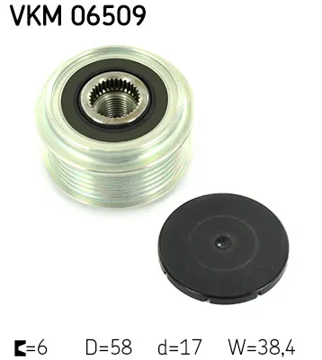 Poulie roue libre, alternateur Hyundai ELANTRA IV Saloon · Hyundai ACCENT IV · Hyundai i40 I CW