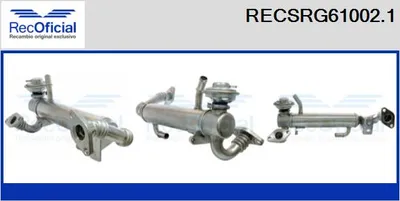 Radiateur, réaspiration des gaz d'échappement Fiat DUCATO Bus · Fiat DUCATO Van · Fiat DUCATO Platform/Chassis