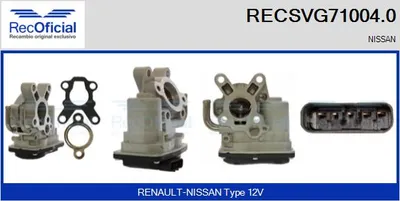 Vanne EGR Nissan CABSTAR