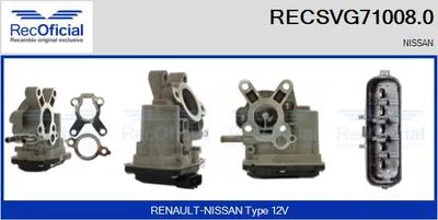 Vanne EGR Nissan CABSTAR