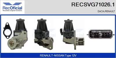 Vanne EGR Renault KANGOO / GRAND KANGOO II · Renault KANGOO Express · Renault KANGOO BE BOP