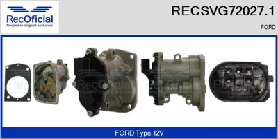 Vanne EGR Ford FOCUS C-MAX · Ford FOCUS II · Ford FOCUS II Turnier