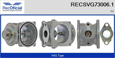 Vanne EGR Vw PHAETON · Vw TOUAREG
