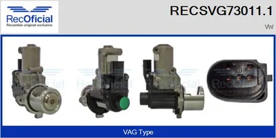 Vanne EGR Vw TRANSPORTER T5 Platform/Chassis (7JD, 7JE, 7JL, 7JY, 7JZ, 7F · Vw TRANSPORTER T5 Van · Vw TRANSPORTER T5 Bus