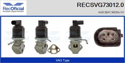 Vanne EGR Vw POLO III · Seat IBIZA II · Vw POLO III CLASSIC
