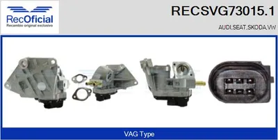 Vanne EGR Vw TOURAN · Audi A3 · Seat ALTEA