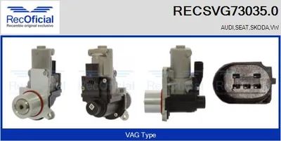 Vanne EGR Vw POLO IV · Vw TOURAN · Audi A3