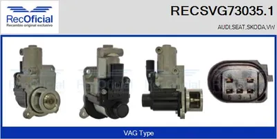 Vanne EGR Vw POLO IV · Vw TOURAN · Audi A3