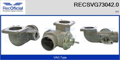 Vanne EGR Vw TRANSPORTER T4 Bus · Vw TRANSPORTER T4 Van · Vw TRANSPORTER T4 Platform/Chassis (70E, 70L, 70M, 7DE, 7DL, 7D
