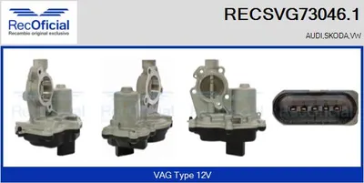 Vanne EGR Skoda YETI · Vw BEETLE · Vw BEETLE Convertible