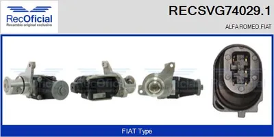 Vanne EGR Alfa Romeo GIULIETTA · Fiat DOBLO Bus · Fiat DOBLO Cargo