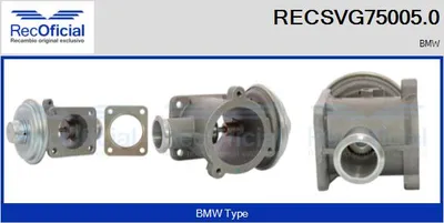 Vanne EGR Bmw 5 · Bmw 5 Touring · Bmw X3
