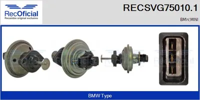 Vanne EGR Bmw 5 · Bmw 5 Touring · Bmw X3