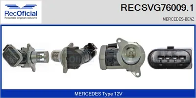 Vanne EGR Mercedes-Benz C-CLASS · Mercedes-Benz C-CLASS Coupe · Mercedes-Benz C-CLASS T-Model
