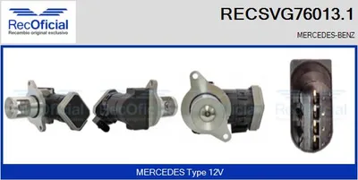 Vanne EGR Mercedes-Benz S-CLASS · Mercedes-Benz E-CLASS · Mercedes-Benz E-CLASS T-Model