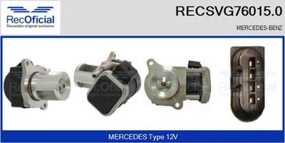 Vanne EGR Mercedes-Benz E-CLASS · Mercedes-Benz E-CLASS T-Model