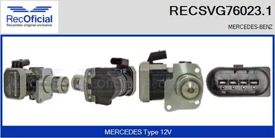 Vanne EGR Mercedes-Benz E-CLASS · Mercedes-Benz M-CLASS · Mercedes-Benz GL-CLASS