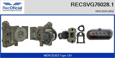 Vanne EGR Mercedes-Benz GLK-CLASS · Mercedes-Benz C-CLASS · Mercedes-Benz C-CLASS T-Model