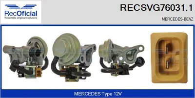 Vanne EGR Mercedes-Benz SL · Mercedes-Benz G-CLASS · Mercedes-Benz C-CLASS