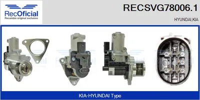 Vanne EGR Kia SORENTO II · Hyundai ix35 · Kia SPORTAGE III